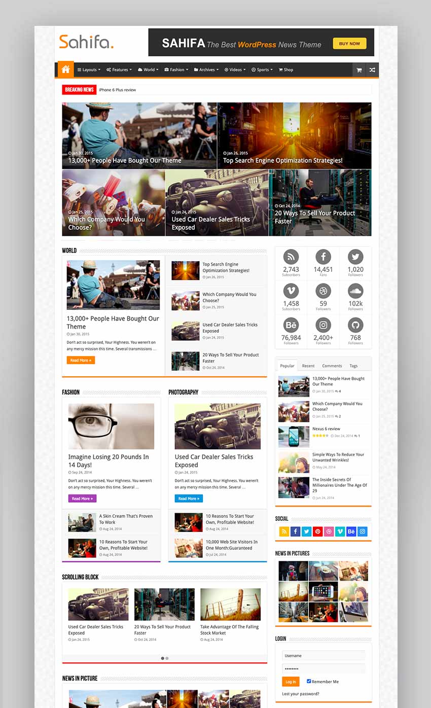 25+ Best Premium News WordPress Themes for Modern 2025 Media Sites